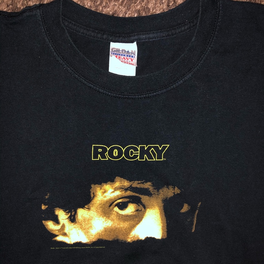 Vintage double sided ROCKY TEE!